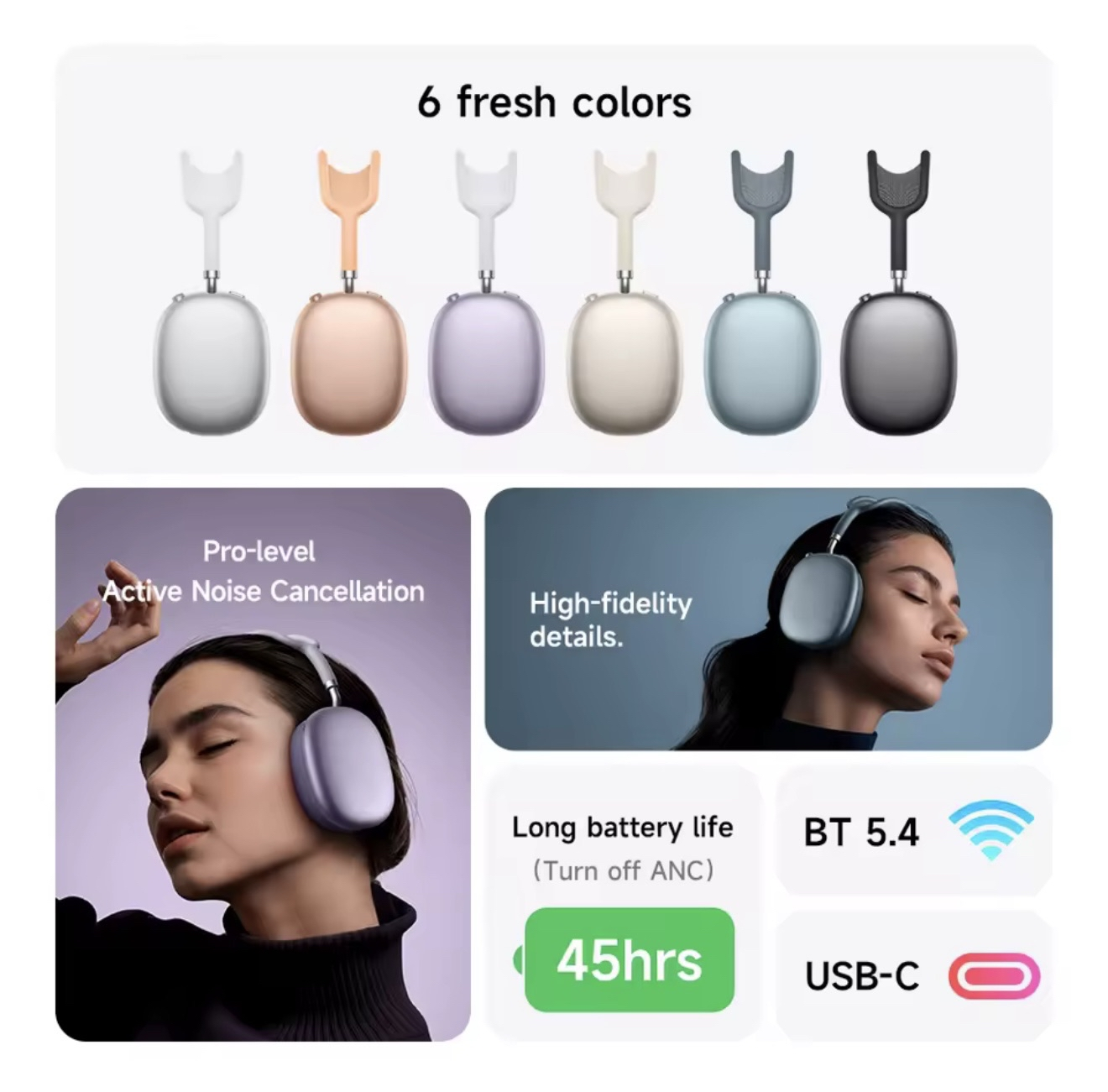 EliteSound Over Ear Headphones